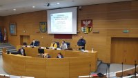 Sesja dąbrowskiej Rady Miejskiej z udziałem Komendanta Miejskiego Policji w Dąbrowie Górniczej